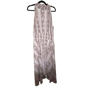 1. State Snake Print Midi Maxi Dress